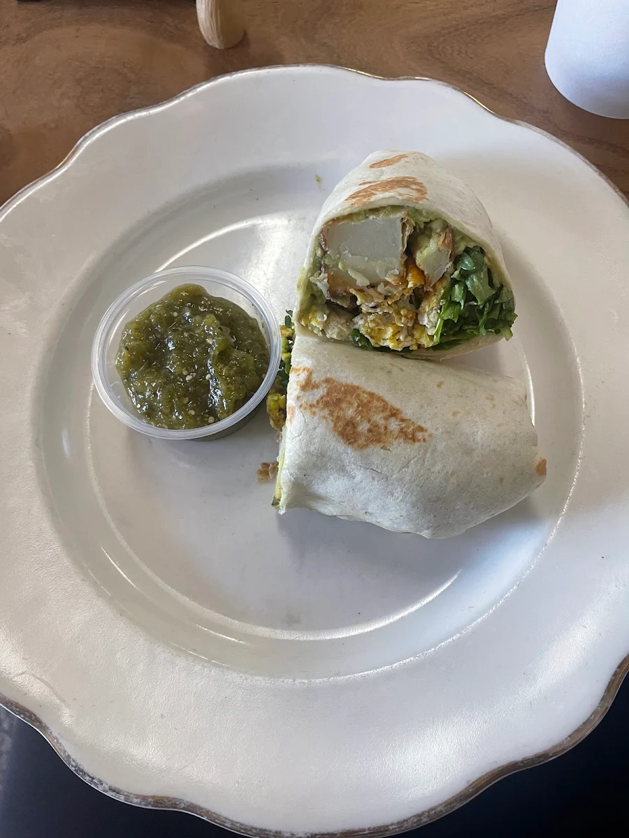 Breakfast Burrito with Eggs