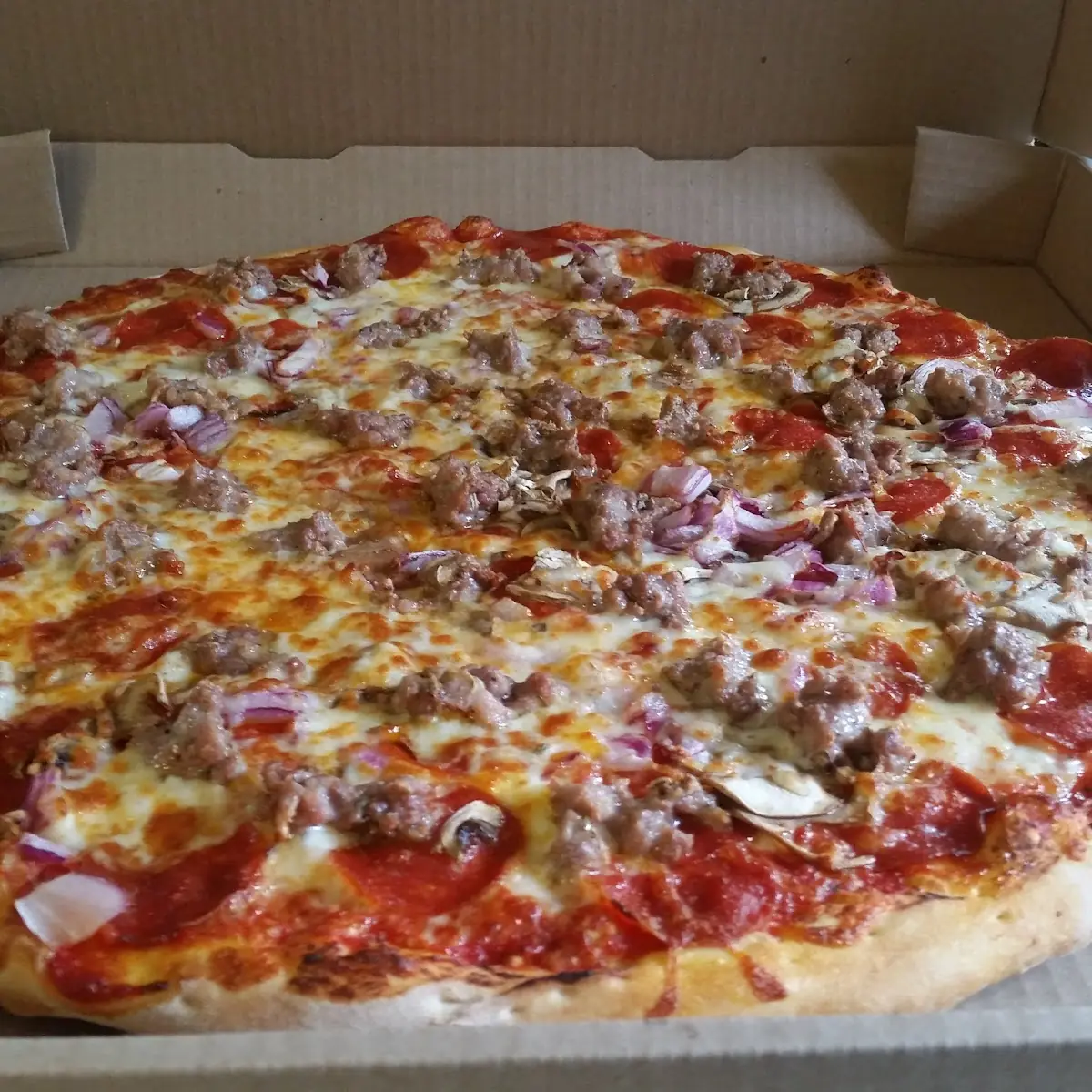 All Meat Pizza