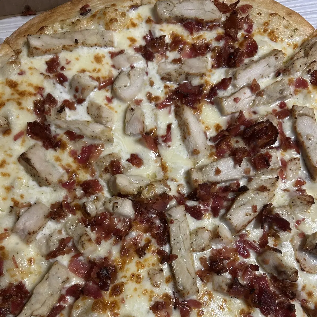 Chicken Bacon Ranch Pizza