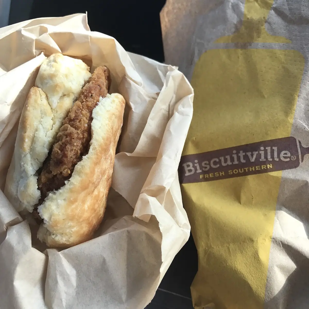 Spicy Chicken Biscuit