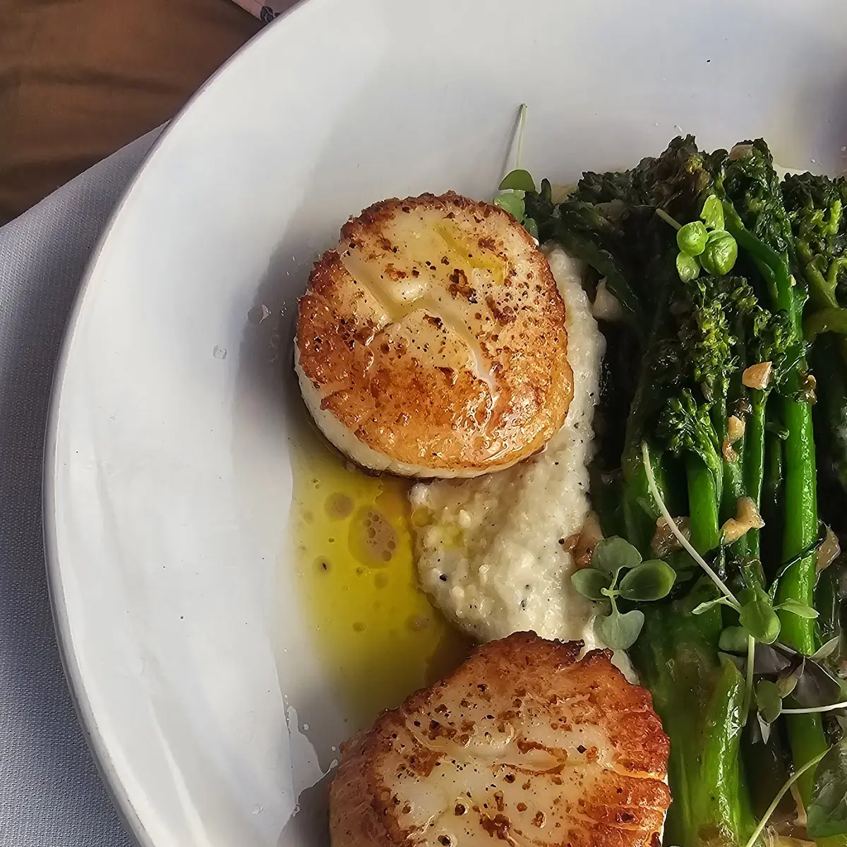 Seared Scallops