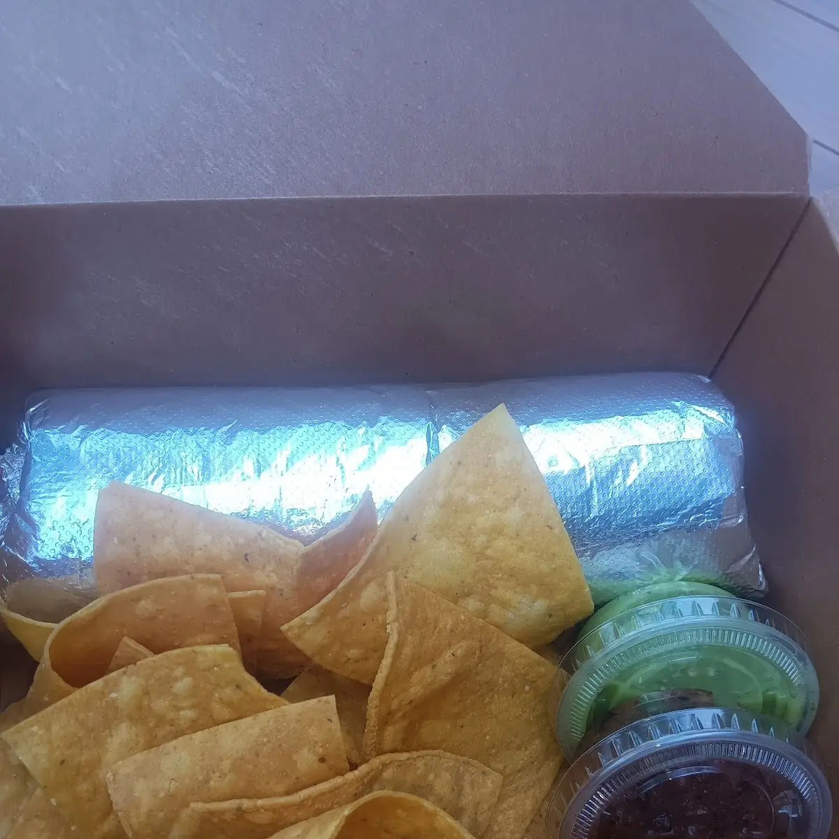 Guacamole Carne Asada Burrito