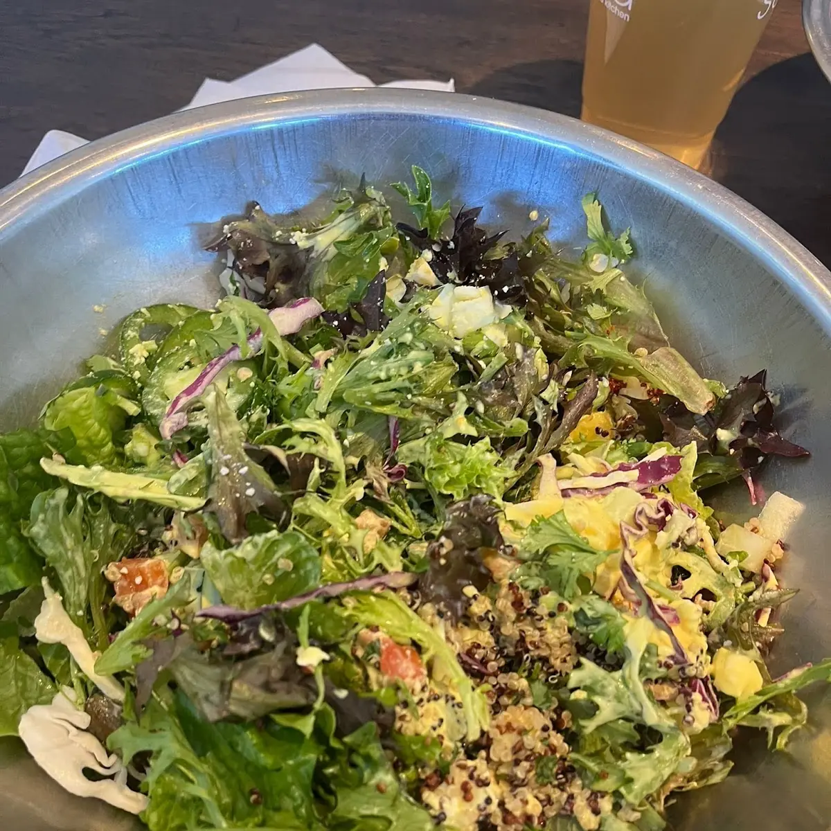 Ensalada Mixta Con Quinoa