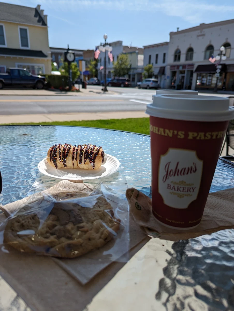 Reeses and Chocolate Chip Cookie and Eclair