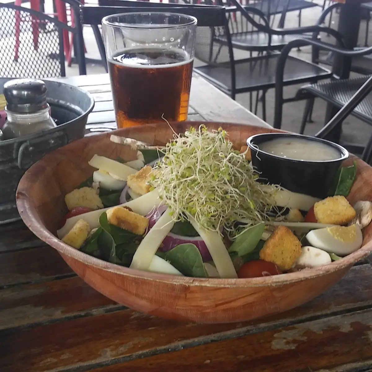 Fresh Spinach Salad