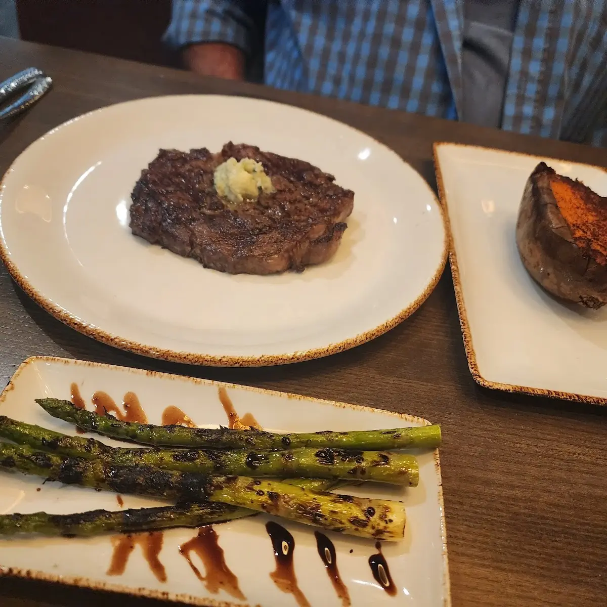 Rib Eye Steak Dinner