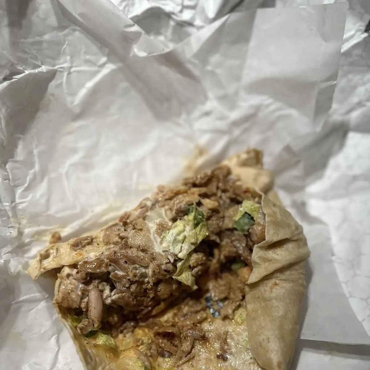 Chicken Shawarma Roll