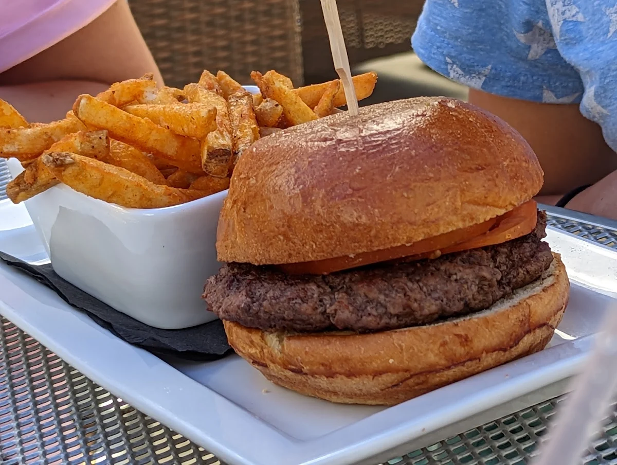Burger and Fries