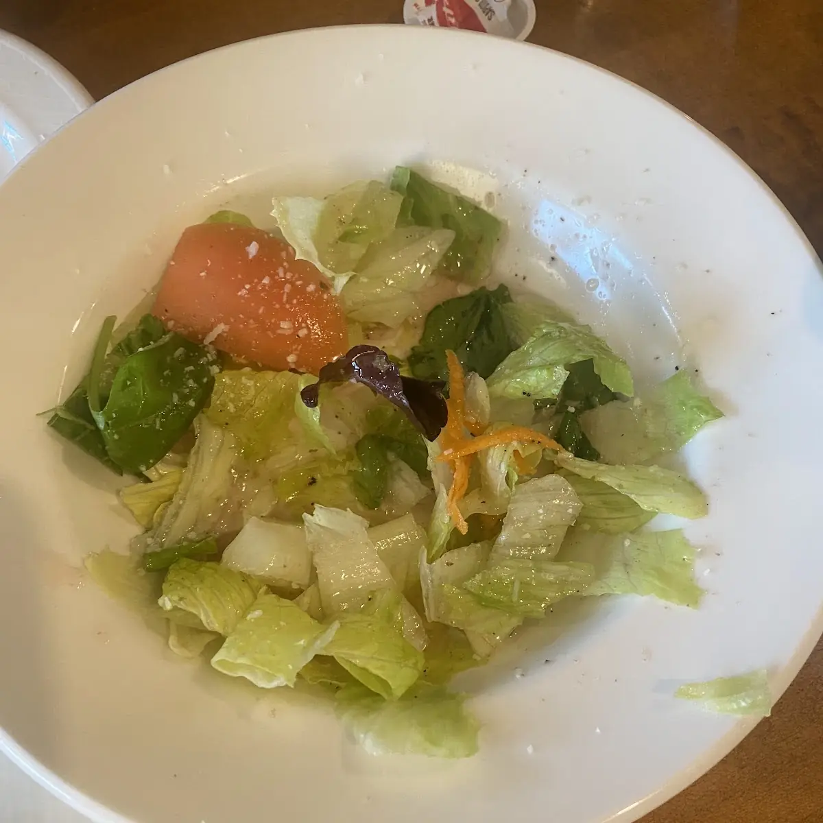 Salad with Chicken Picatta