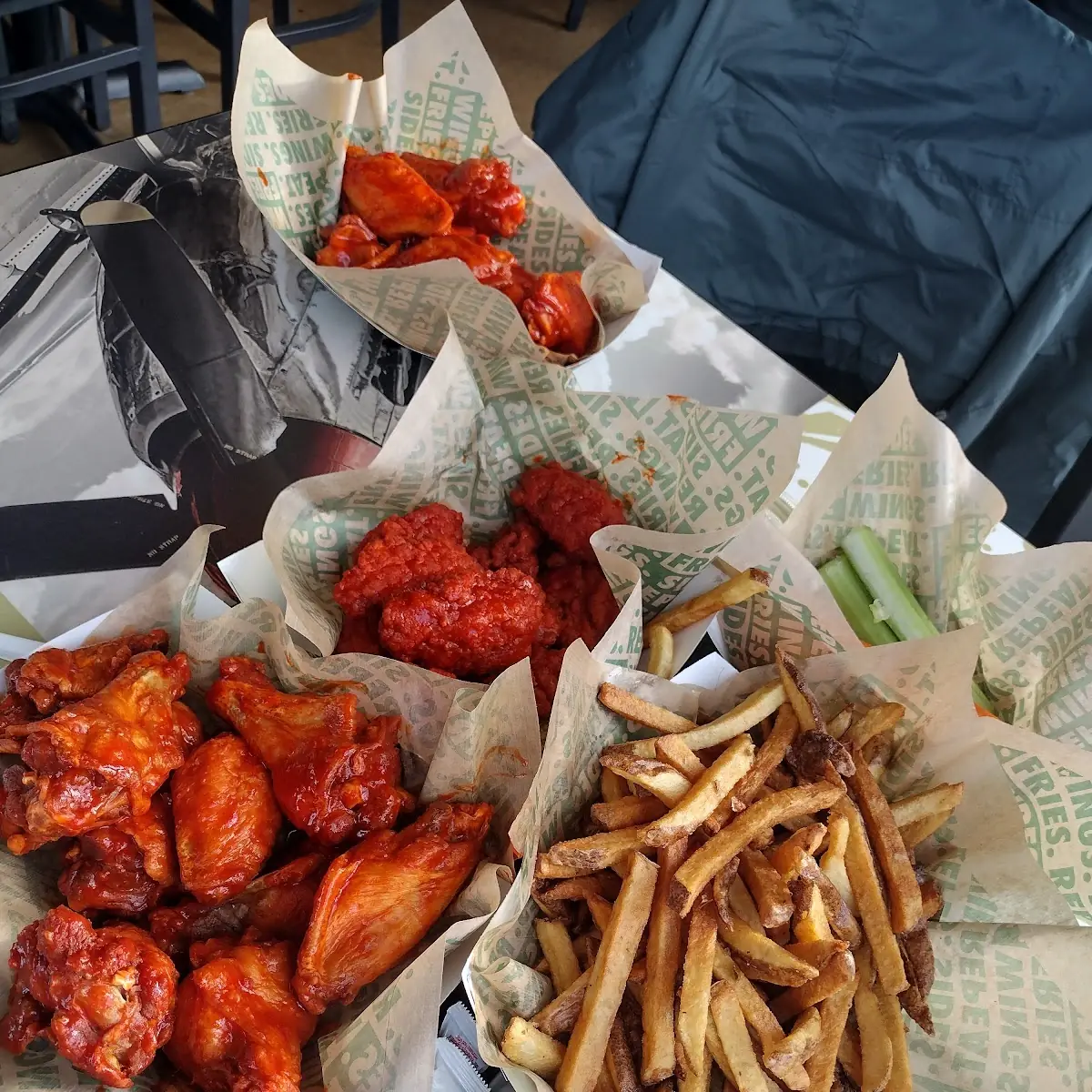 Bone in Wings and Boneless Wings
