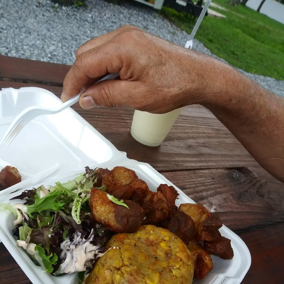 Mashed Plantain with Pork Mofongo Con Carne Frita