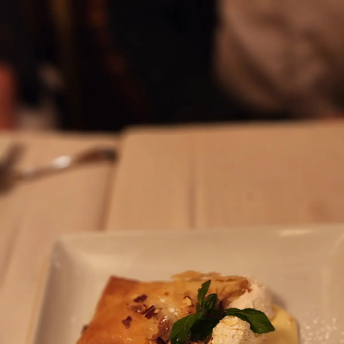 Crusted Poached Pear
