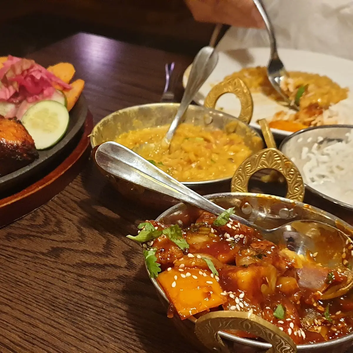 Chicken Tikka Mango Chicken Tarka Dahl