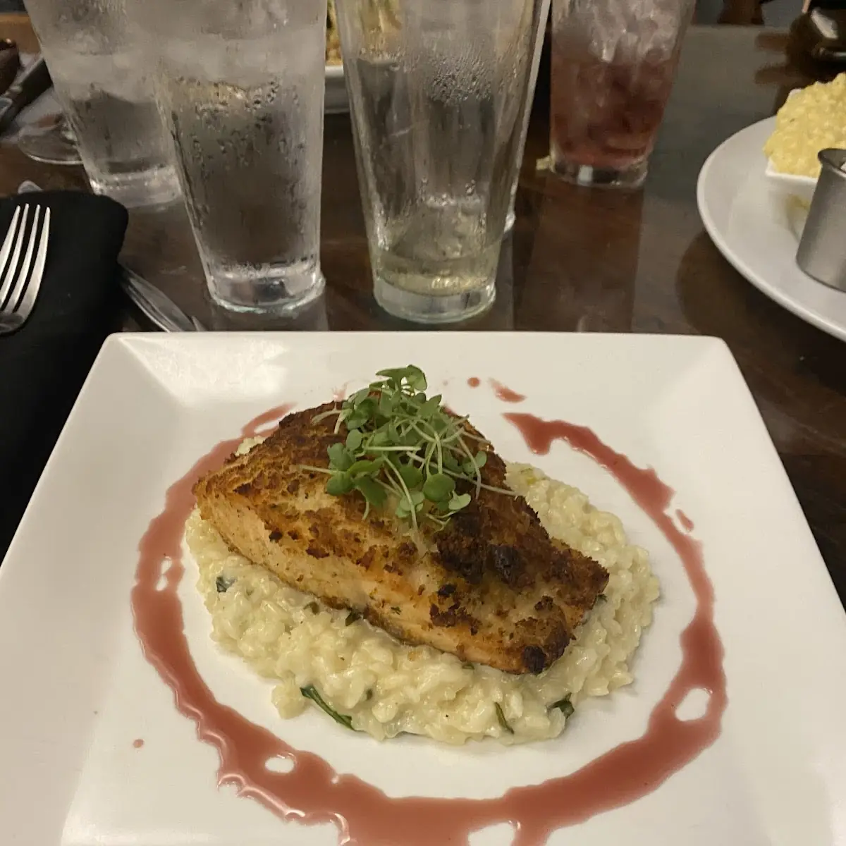 Horseradish Crusted Salmon