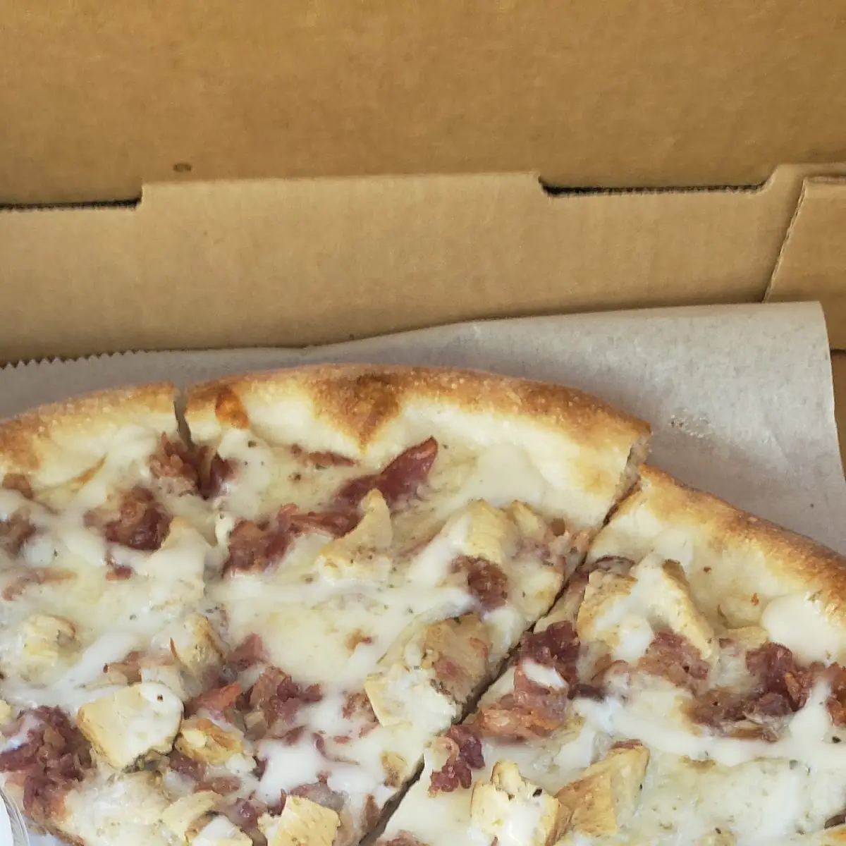 Chicken Bacon Ranch Pizza