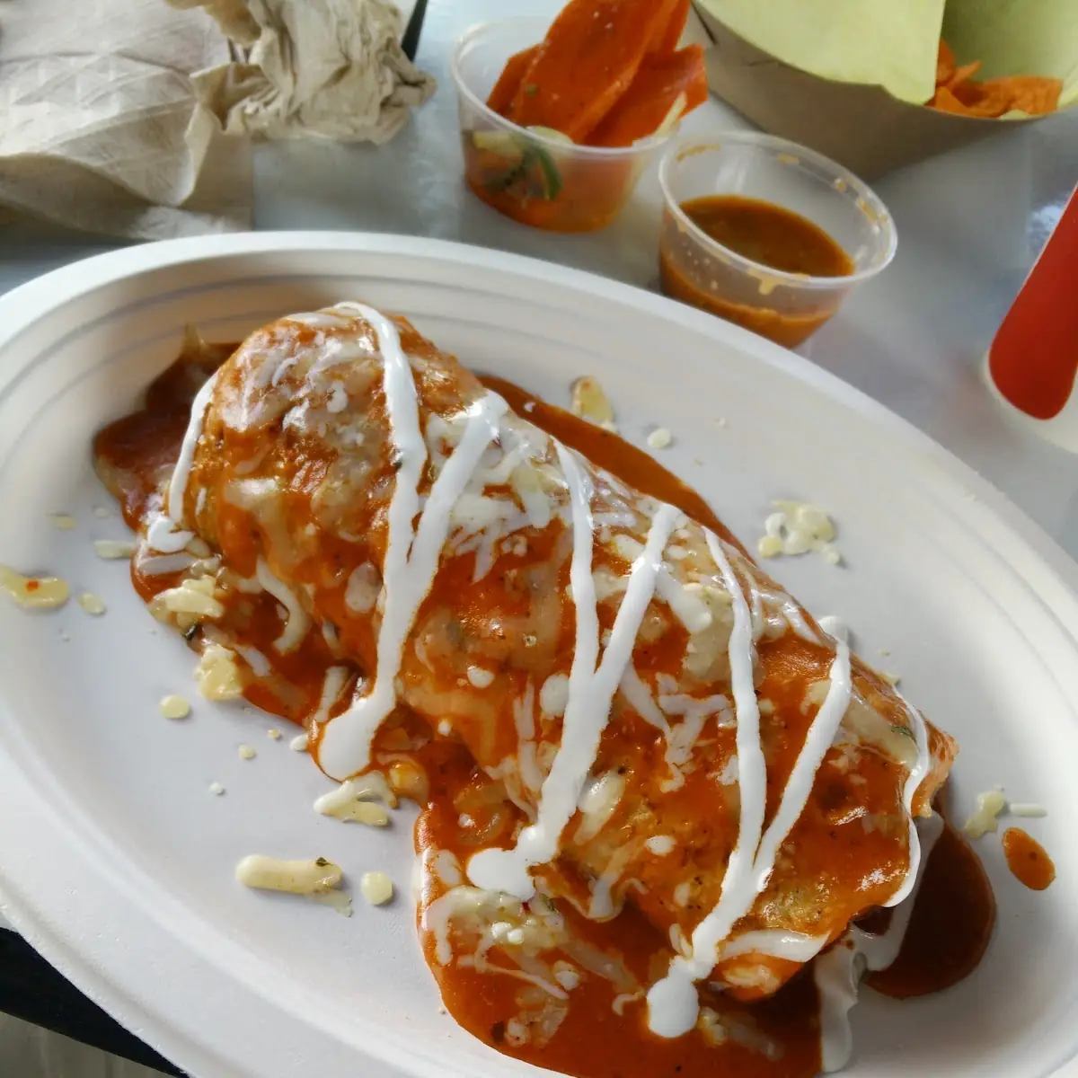 Blackened Chicken Burrito