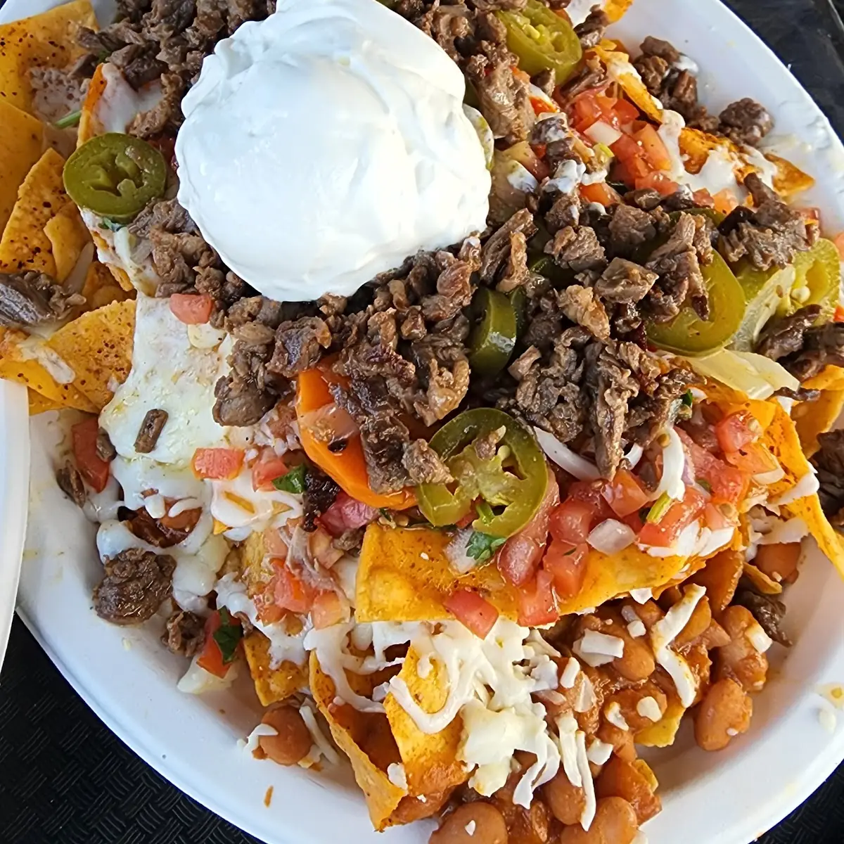 Blackened Chicken Nachos