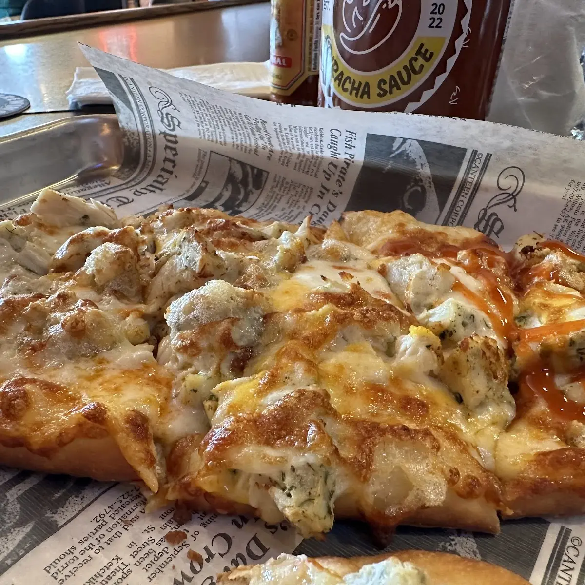 Buffalo Chicken Flatbread