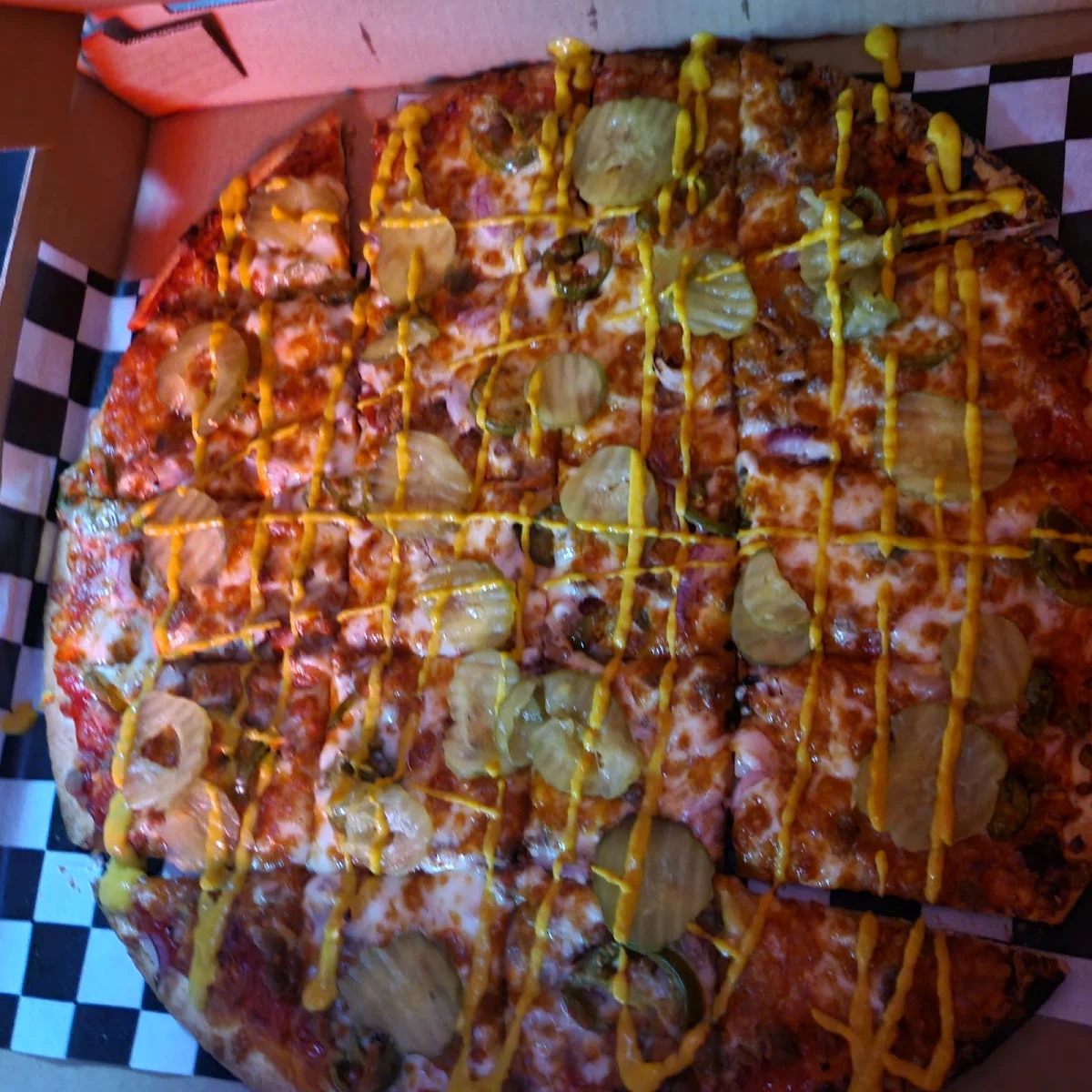 Cheeseburger Pizza