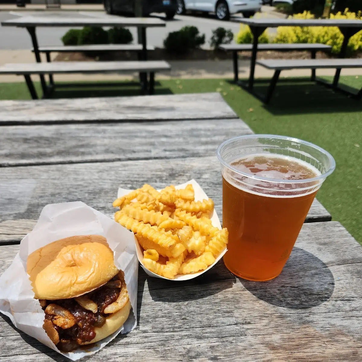 Bourbon Bacon Cheddar Burger