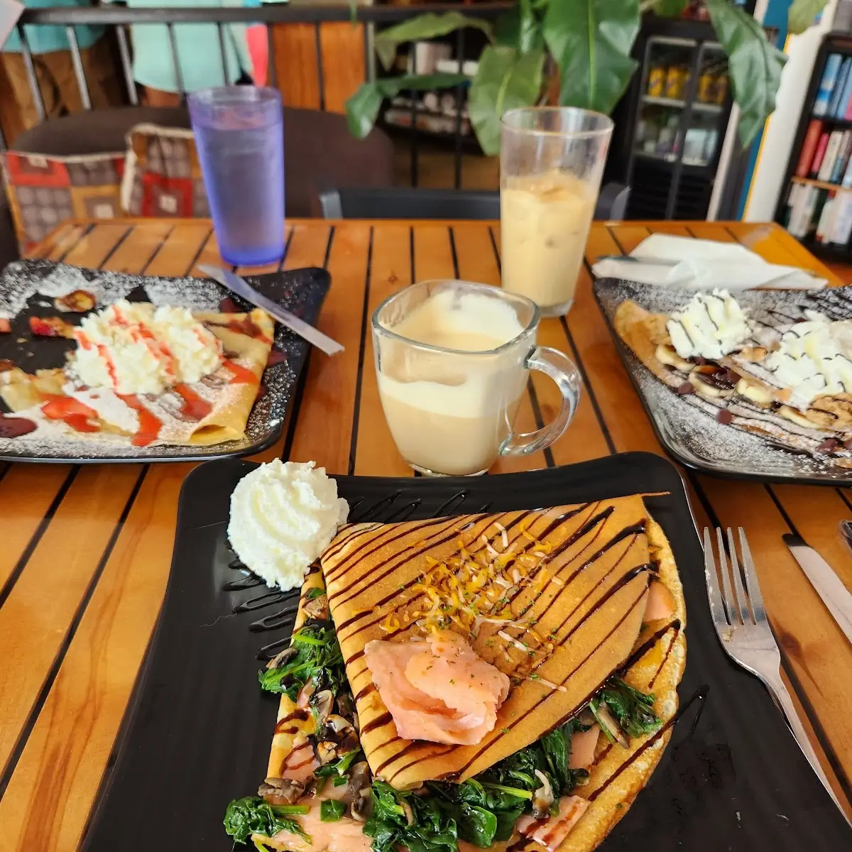 Create Your Own Savory Crêpe Cayenne Versailles