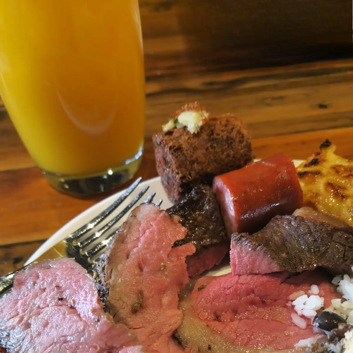 Top Sirloin Peppercorn Beef Garlic Beef