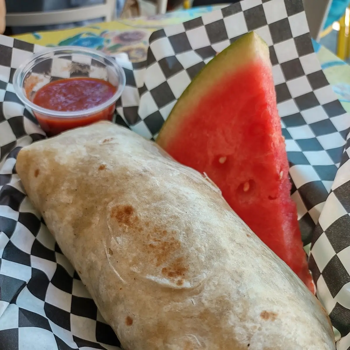 Jackfruit Carnitas Burrito