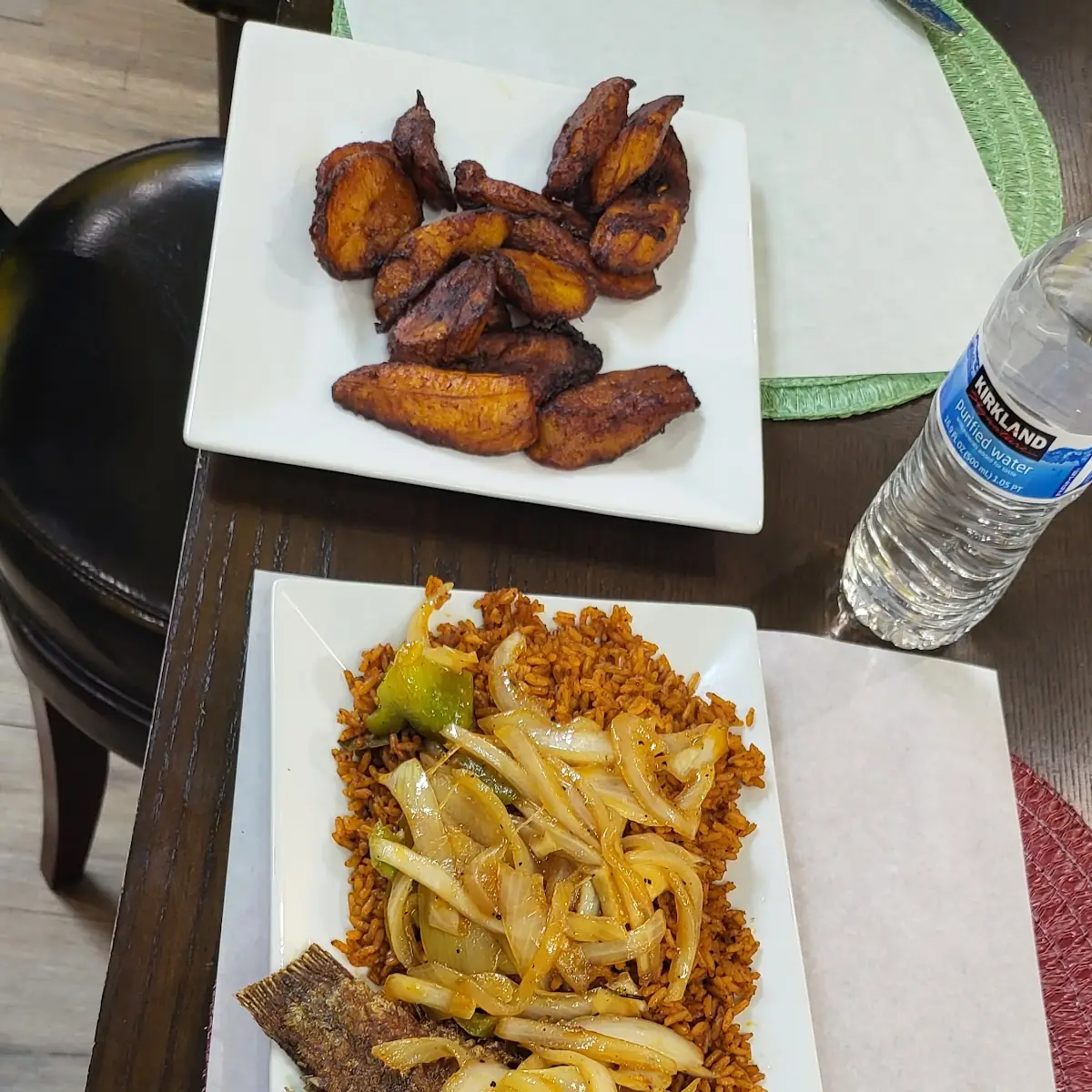 Fried Tilapia Jollof Rice