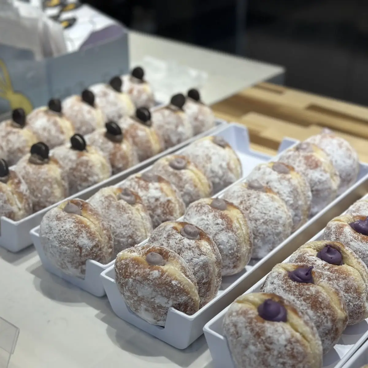 Filled Donut Counter