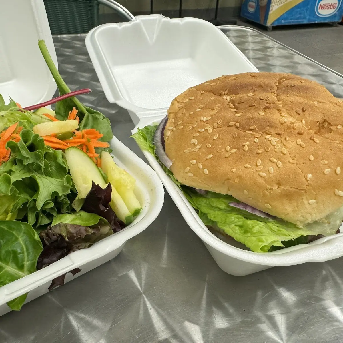 Sautee Mushroom Burger