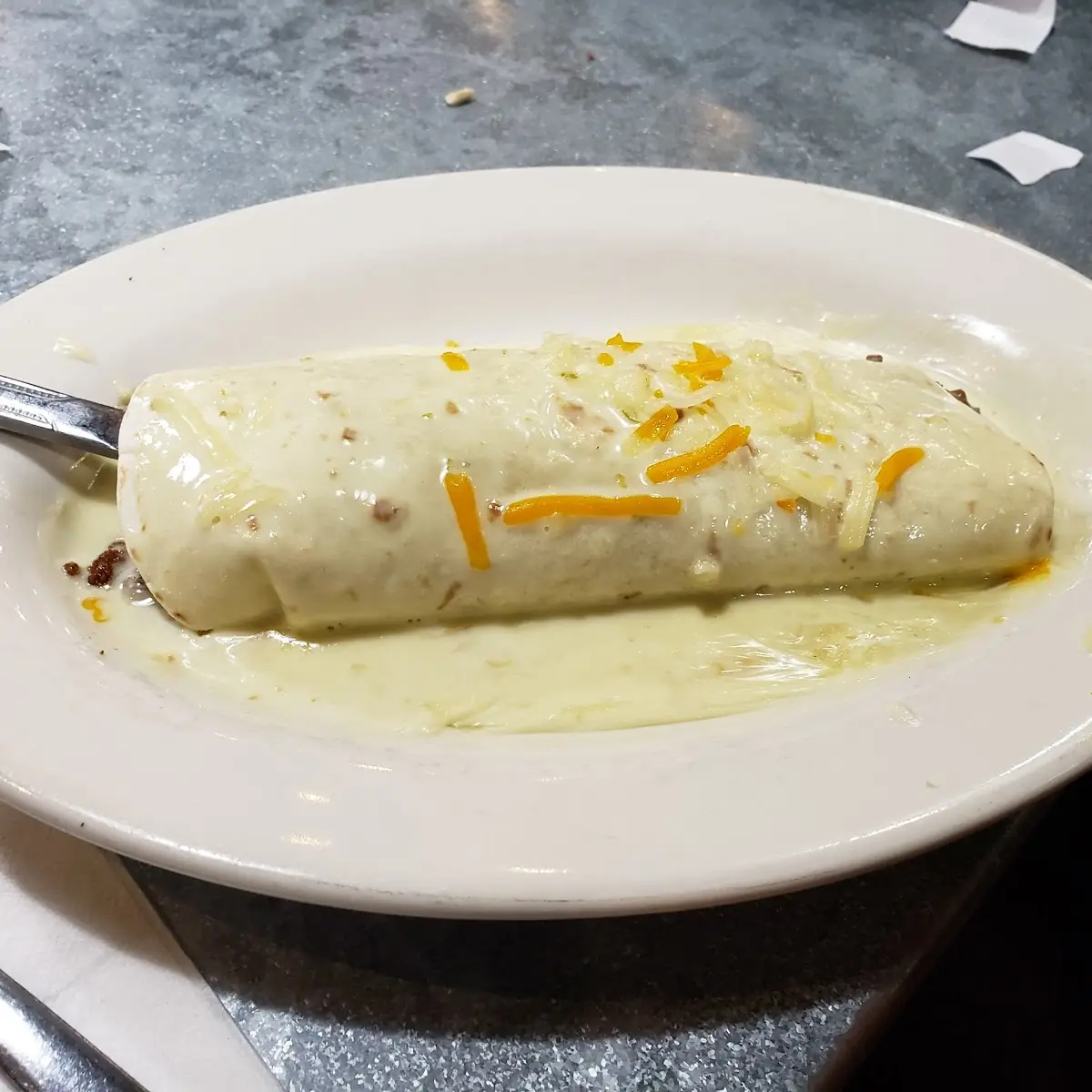 La Cart Beef Burrito