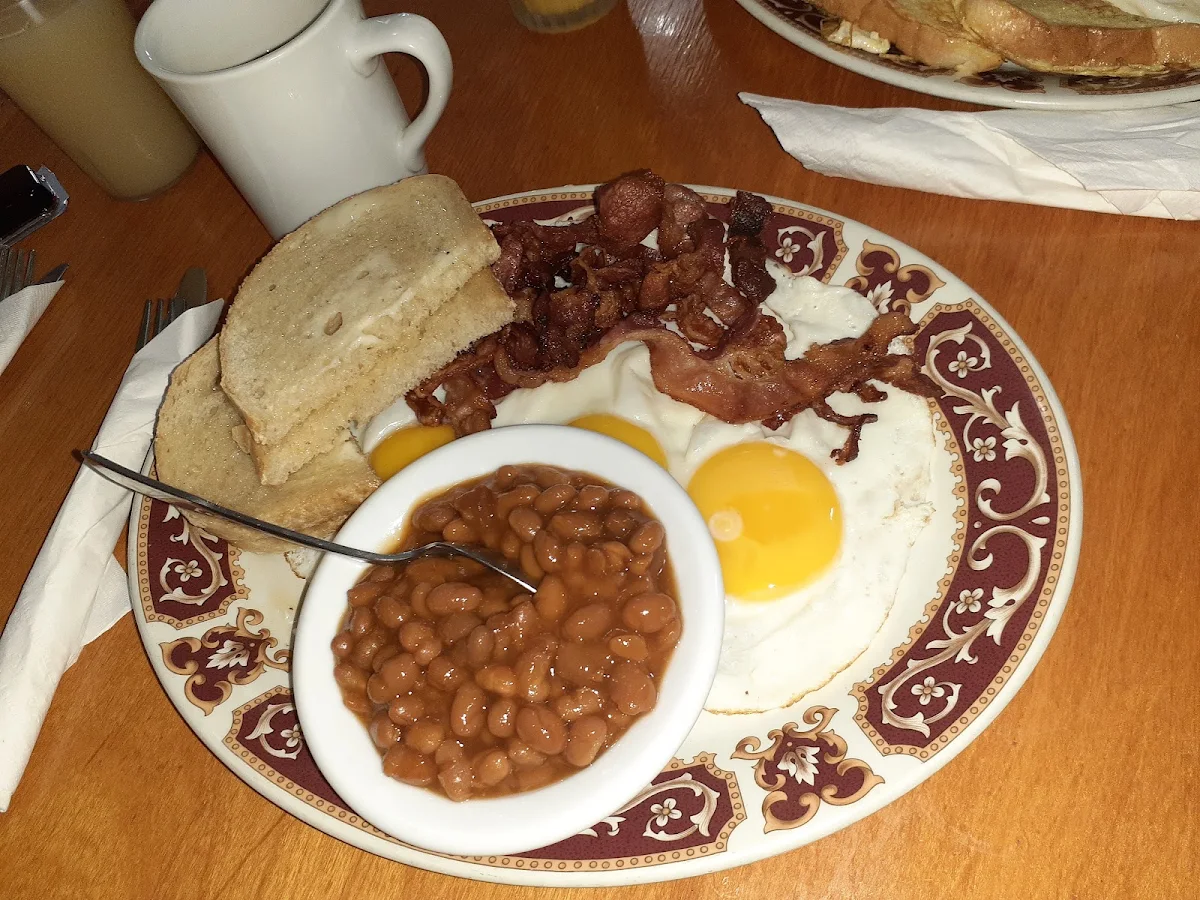 Tony's Breakfast with Baked Beans
