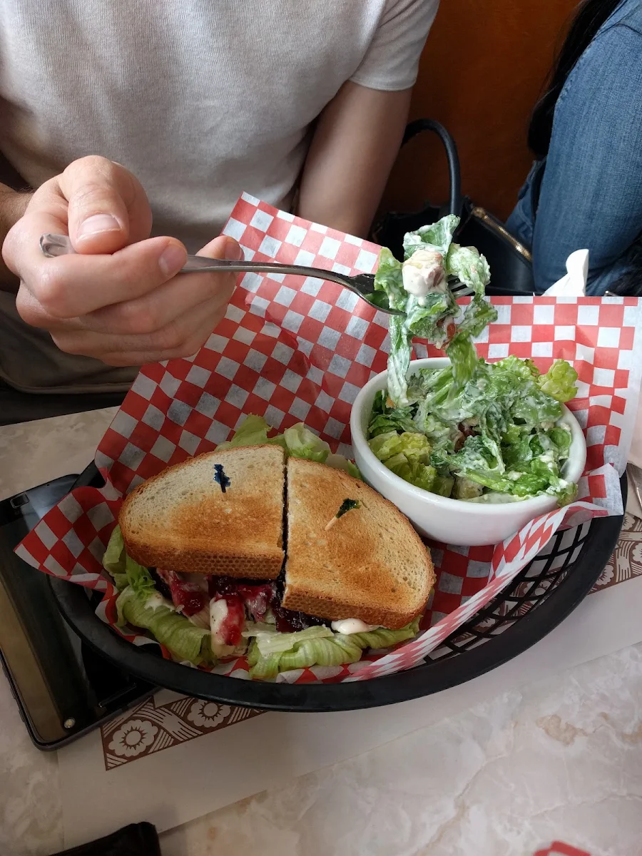 Turkey Sandwich on Rye