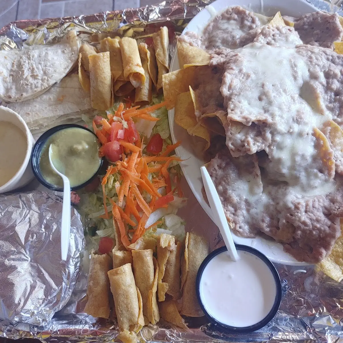Texano Sampler Plate