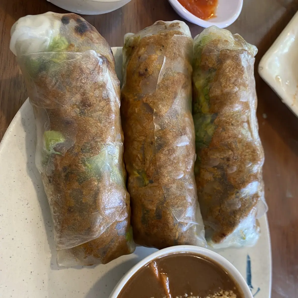 Spring Rolls with Grilled Pork