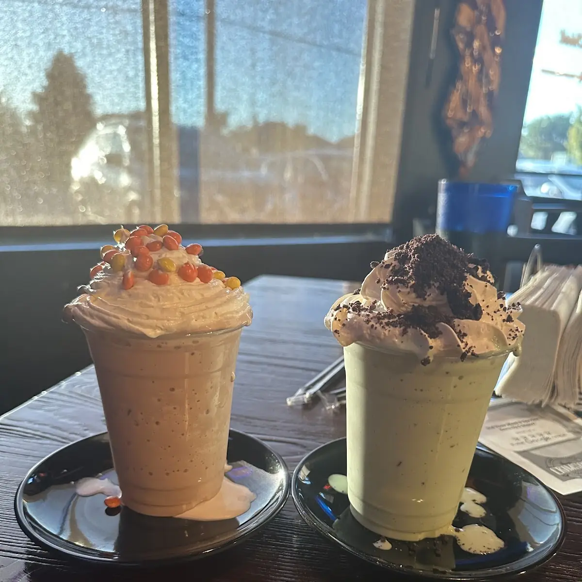 Plain Shake w Whip Cream No Toppings Flavors