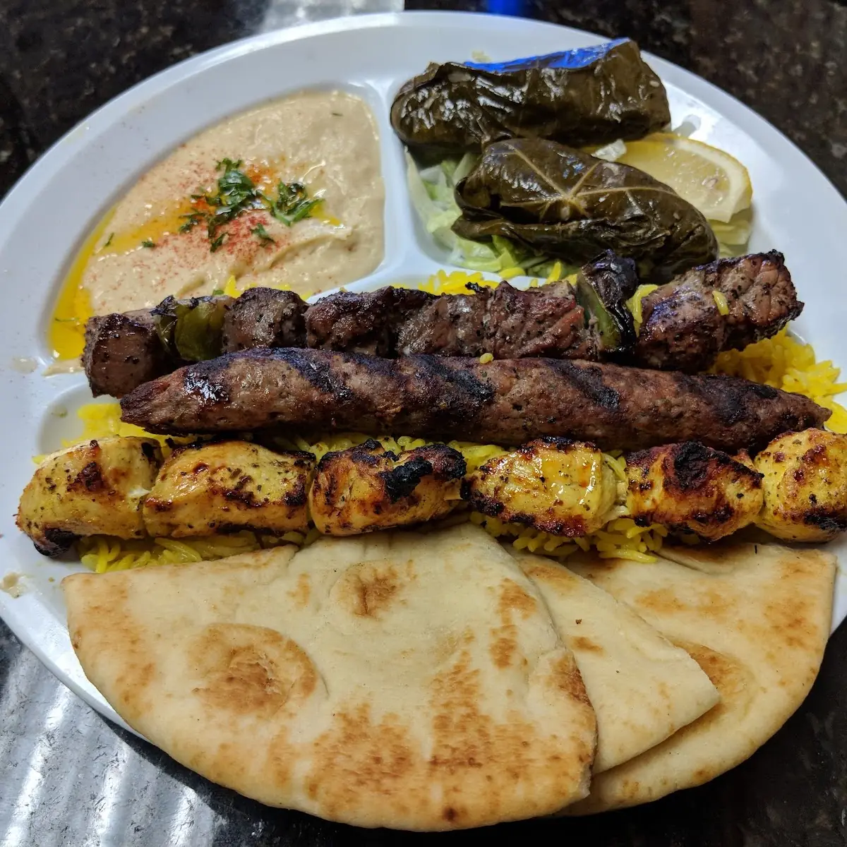 Falafel Sandwich Platter