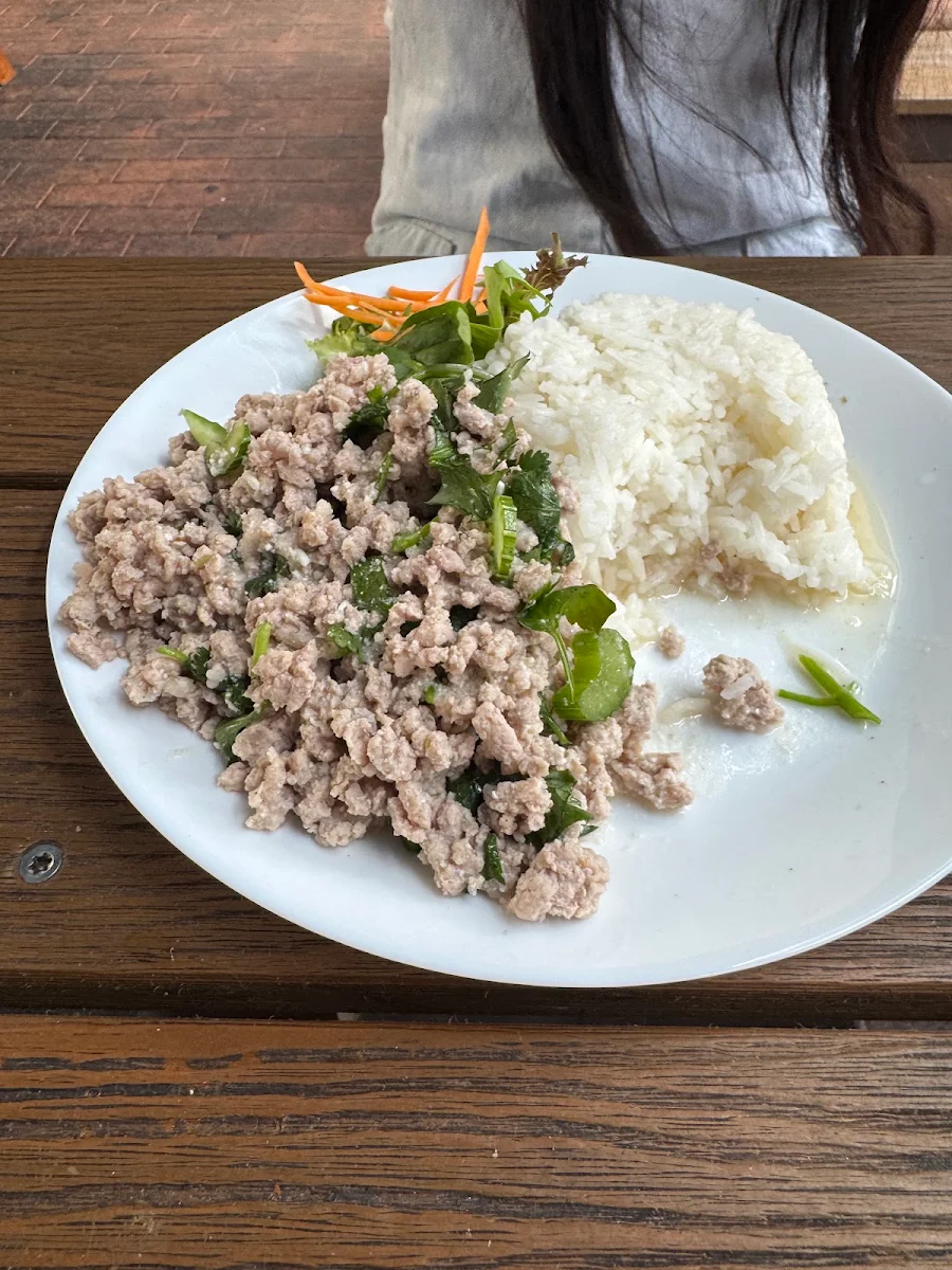 Pork Salad Rice, Thommi Thai Kitchen