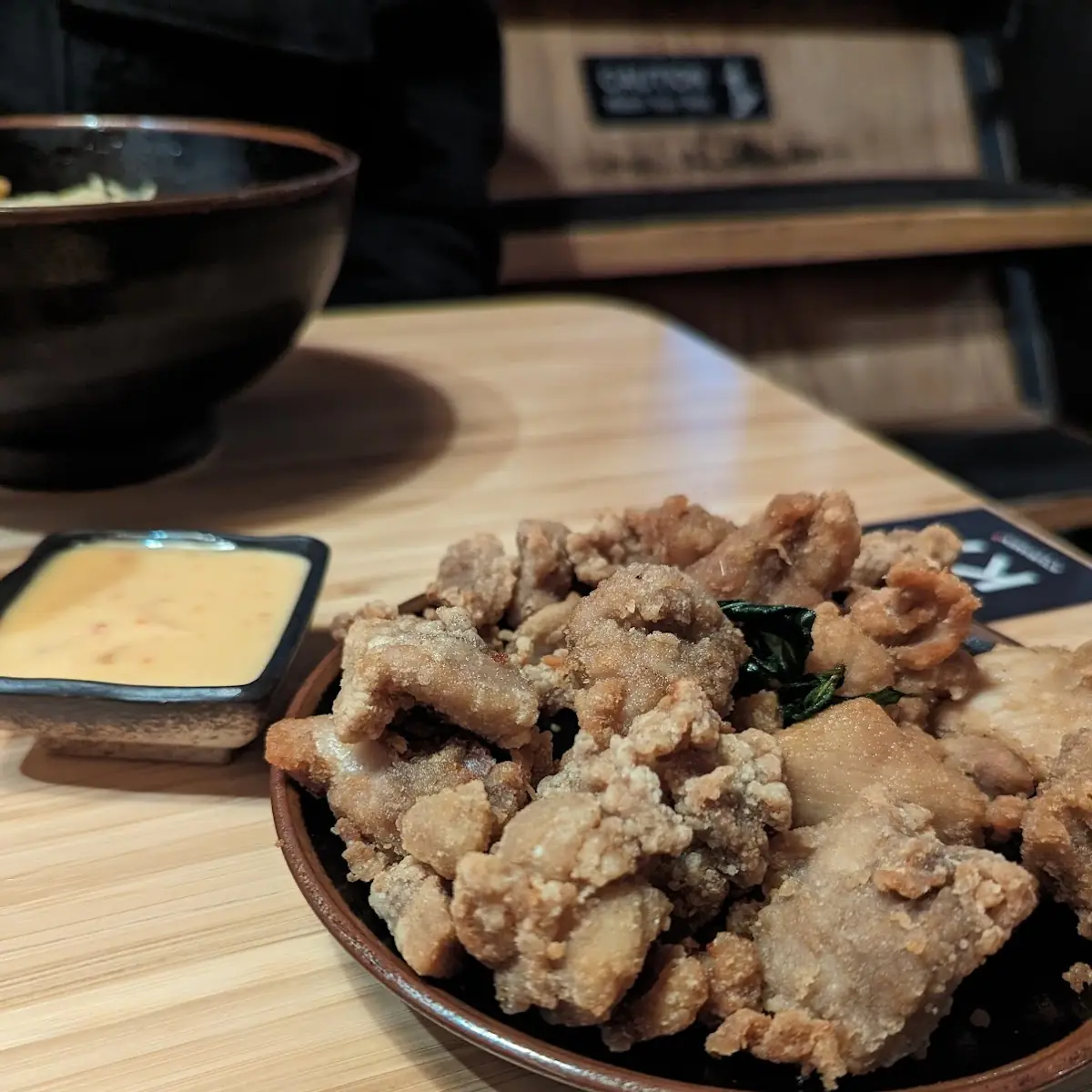 Popcorn Chicken with Yum Yum Sauce