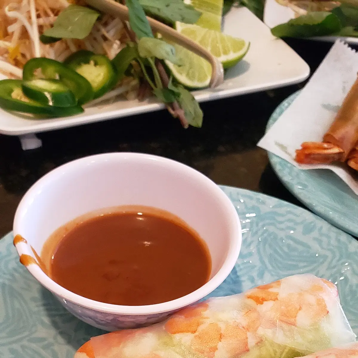 2 Chicken Spring Rolls