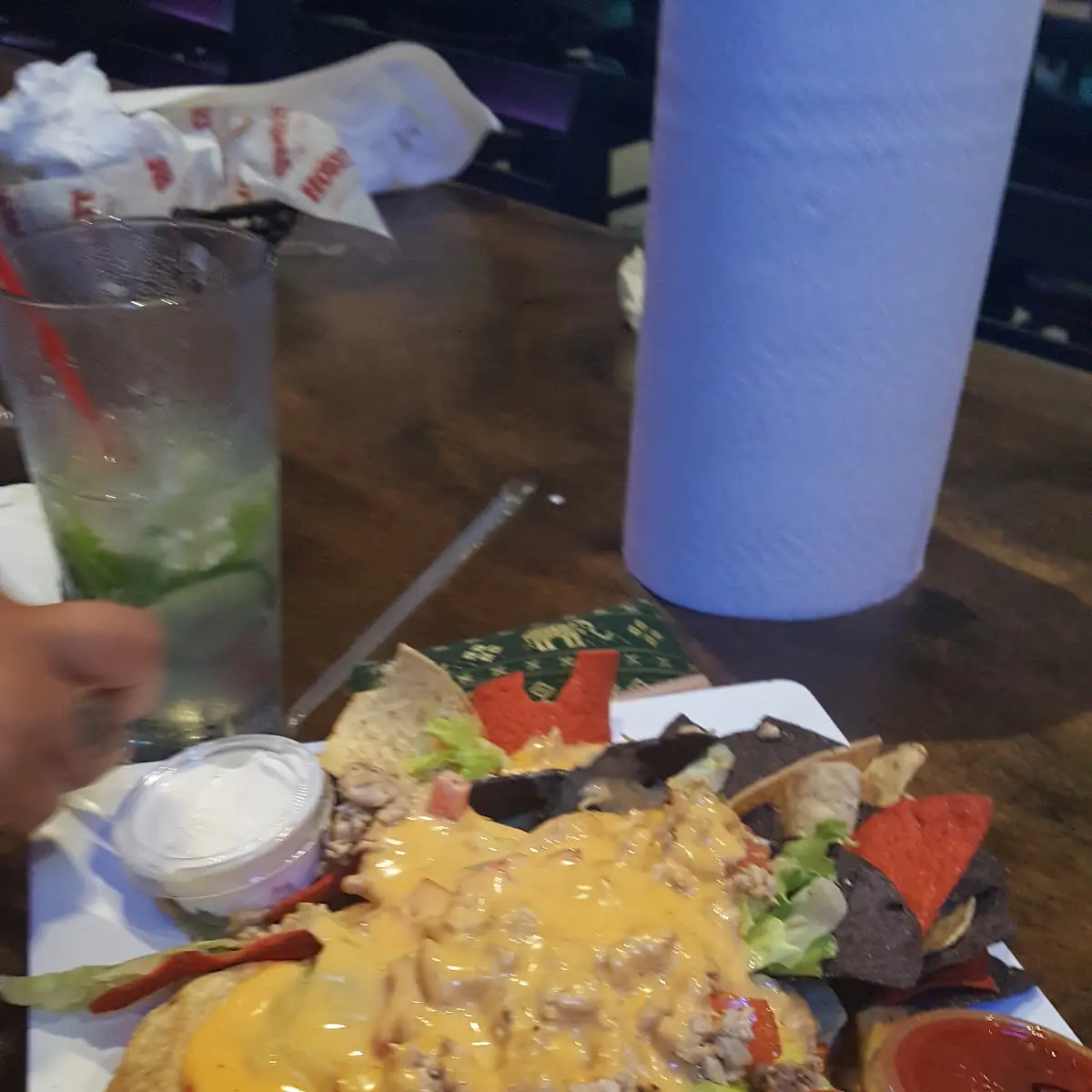 Buffalo Chicken Nachos