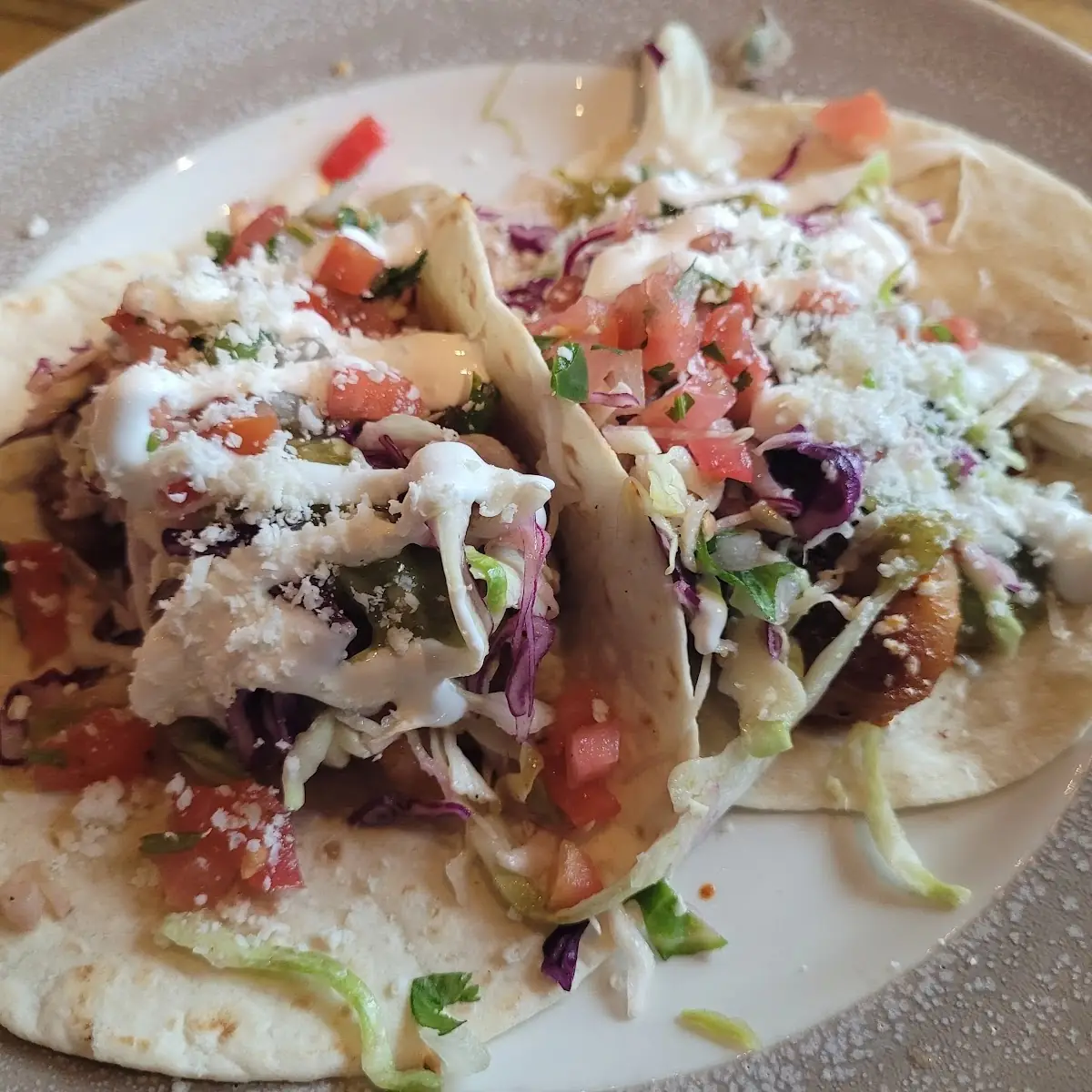 Coconut Shrimp Tacos