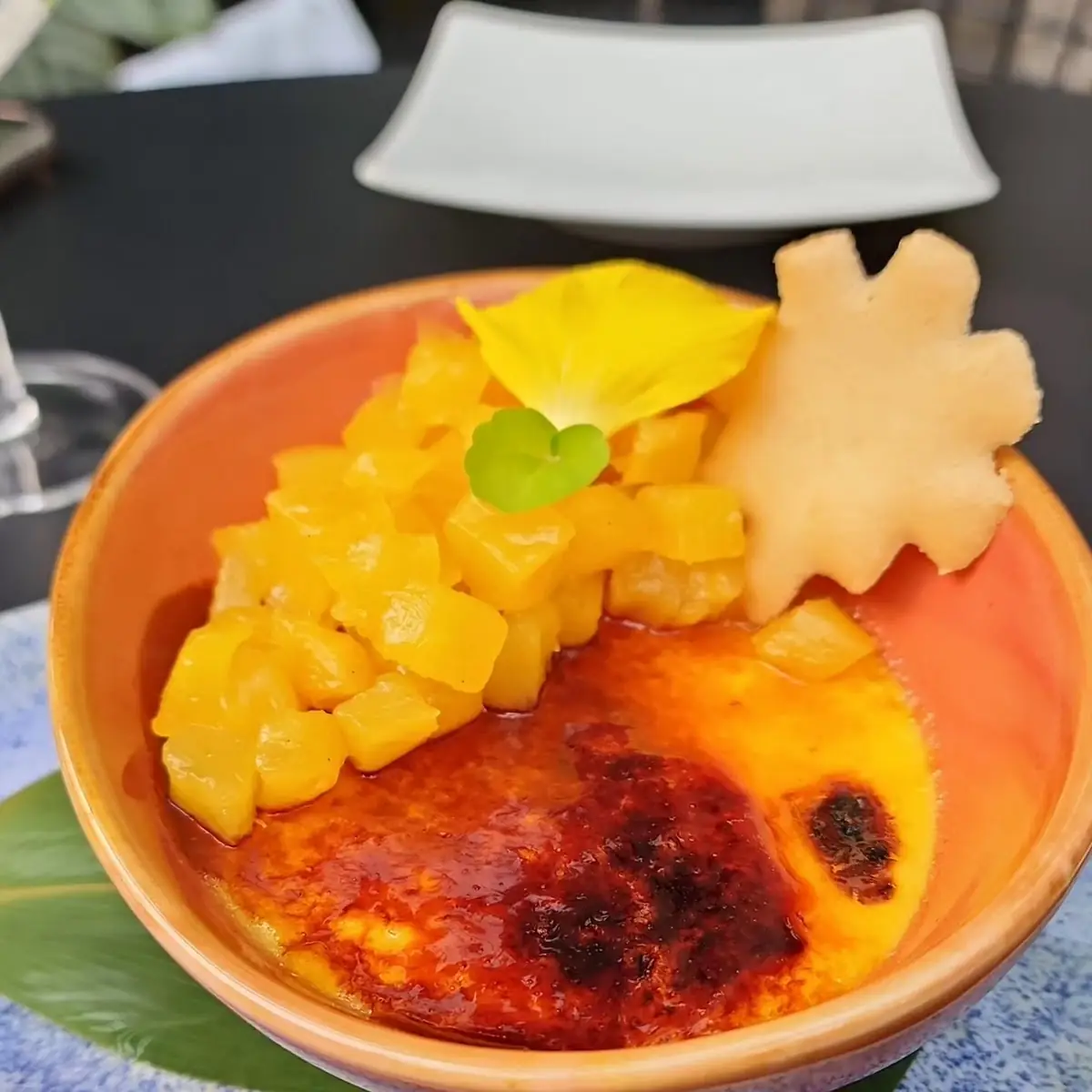 Passion Fruit Crème Brûlée