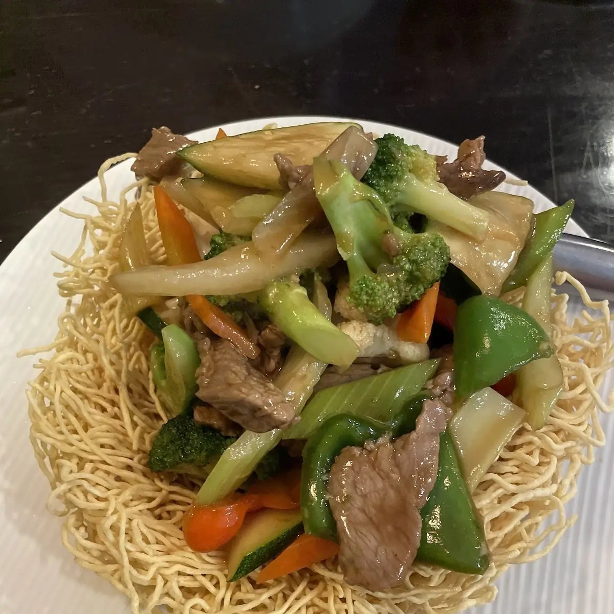 Crispy Noodle Nest