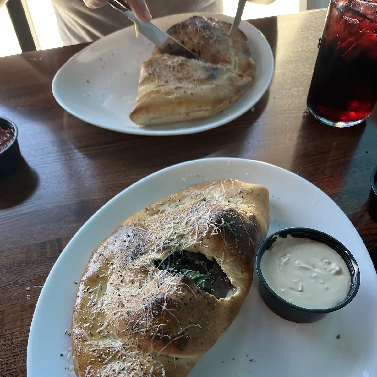 Buffalo Chicken Calzone