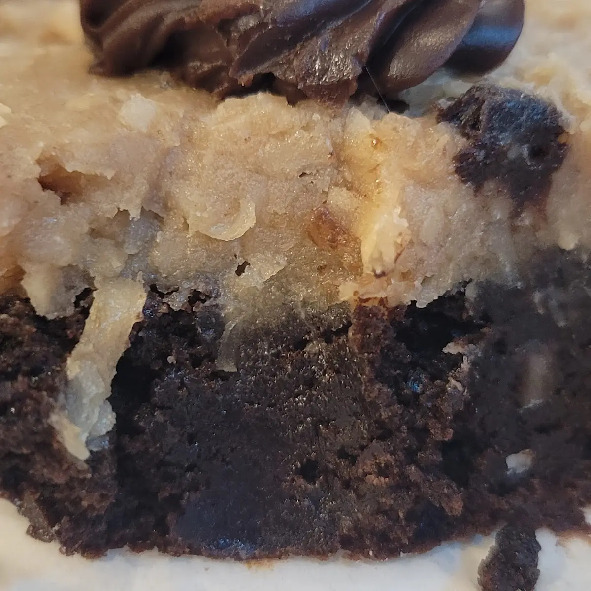 German Chocolate Brownie