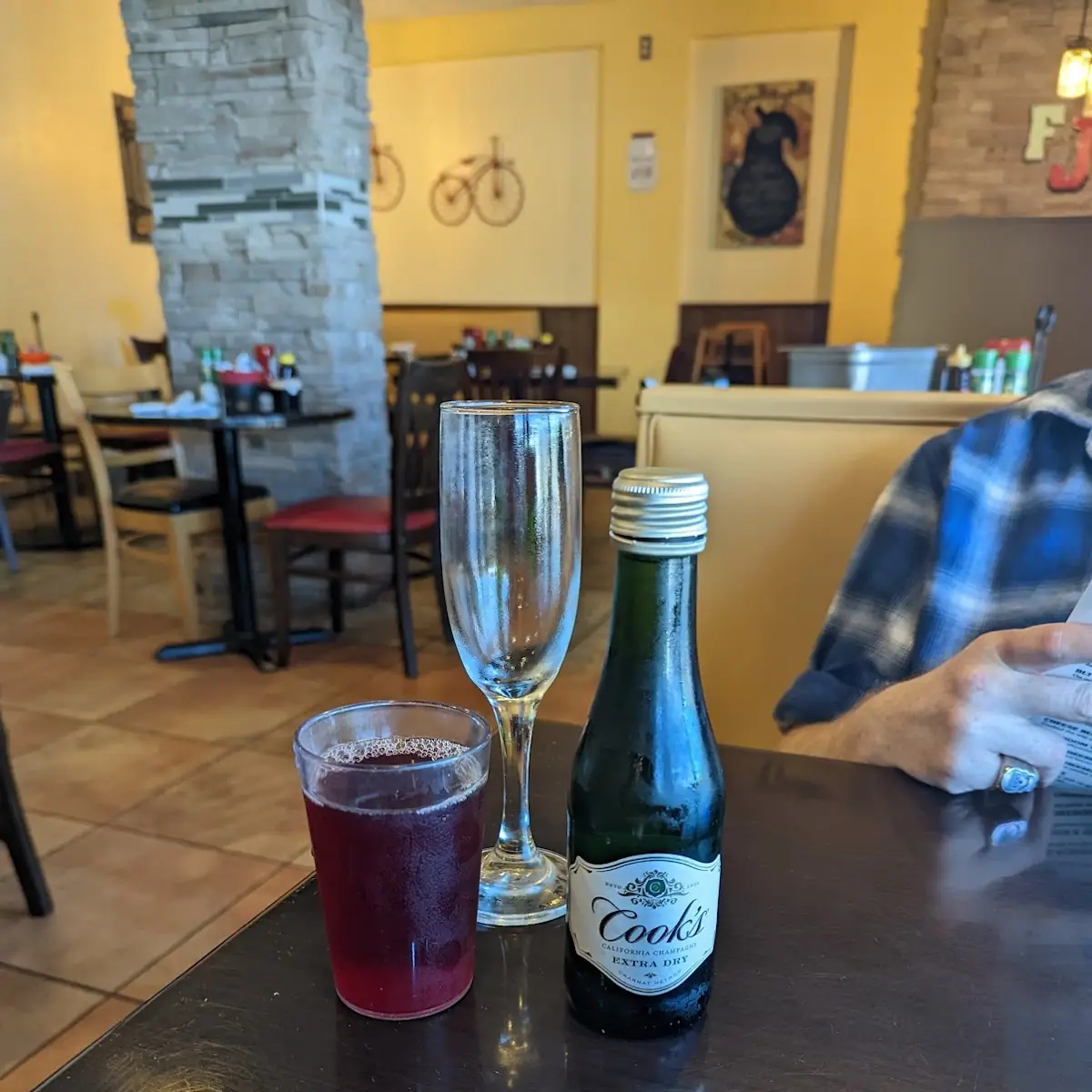 Cranberry Mimosa