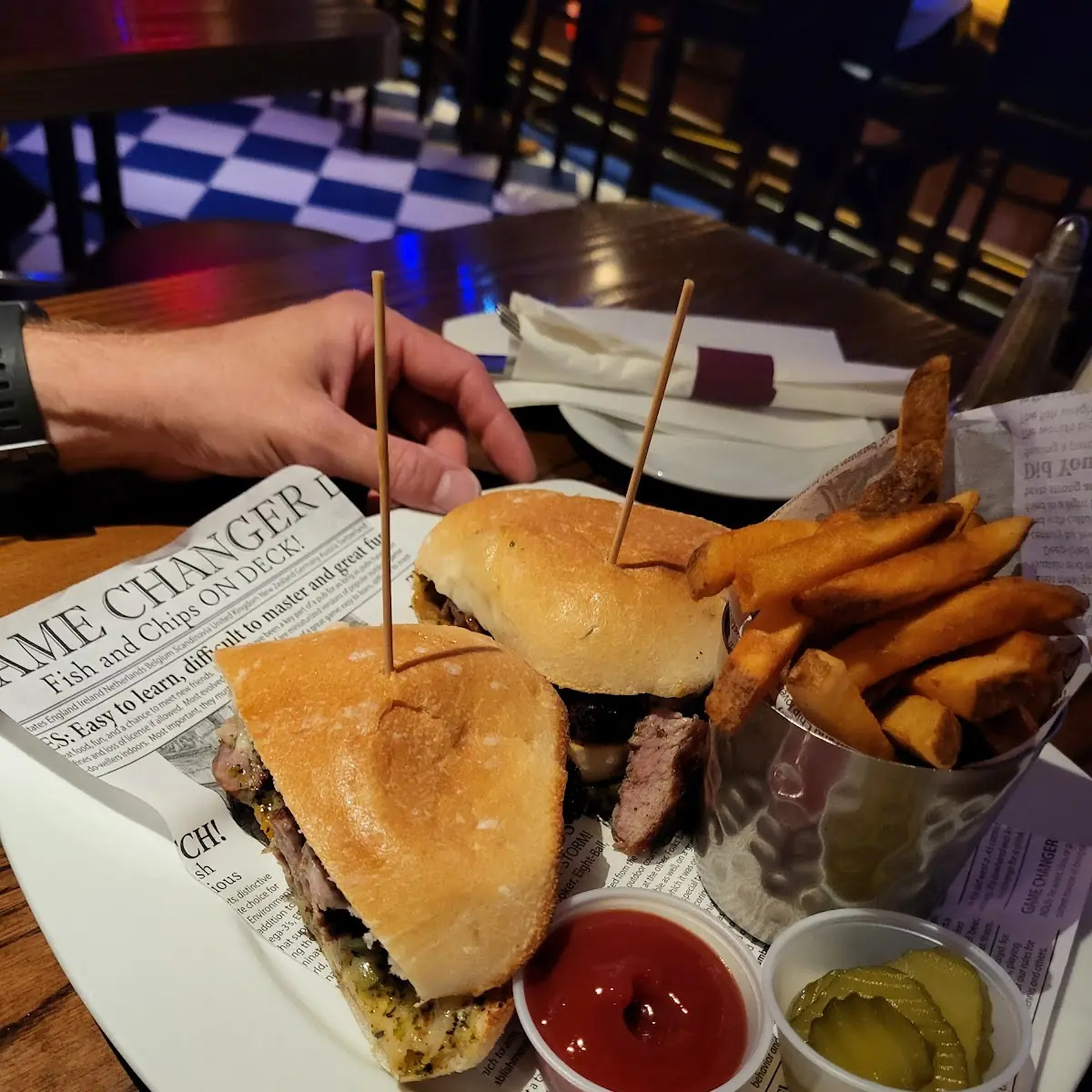 Rockefeller Center French Dip