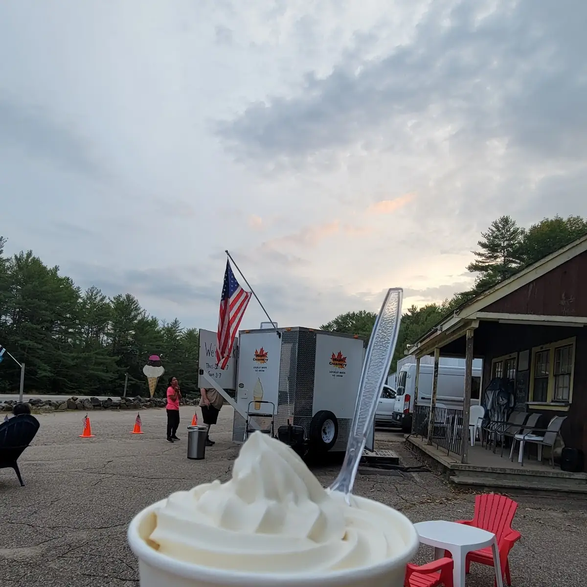 Maple Soft Serve