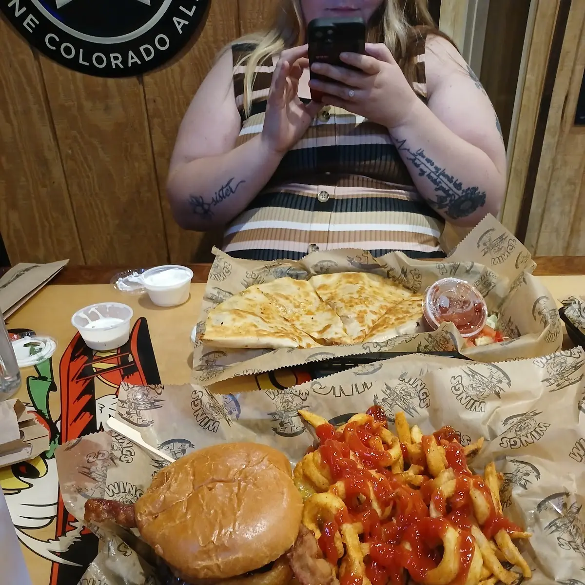 Cowboy Burger Combo